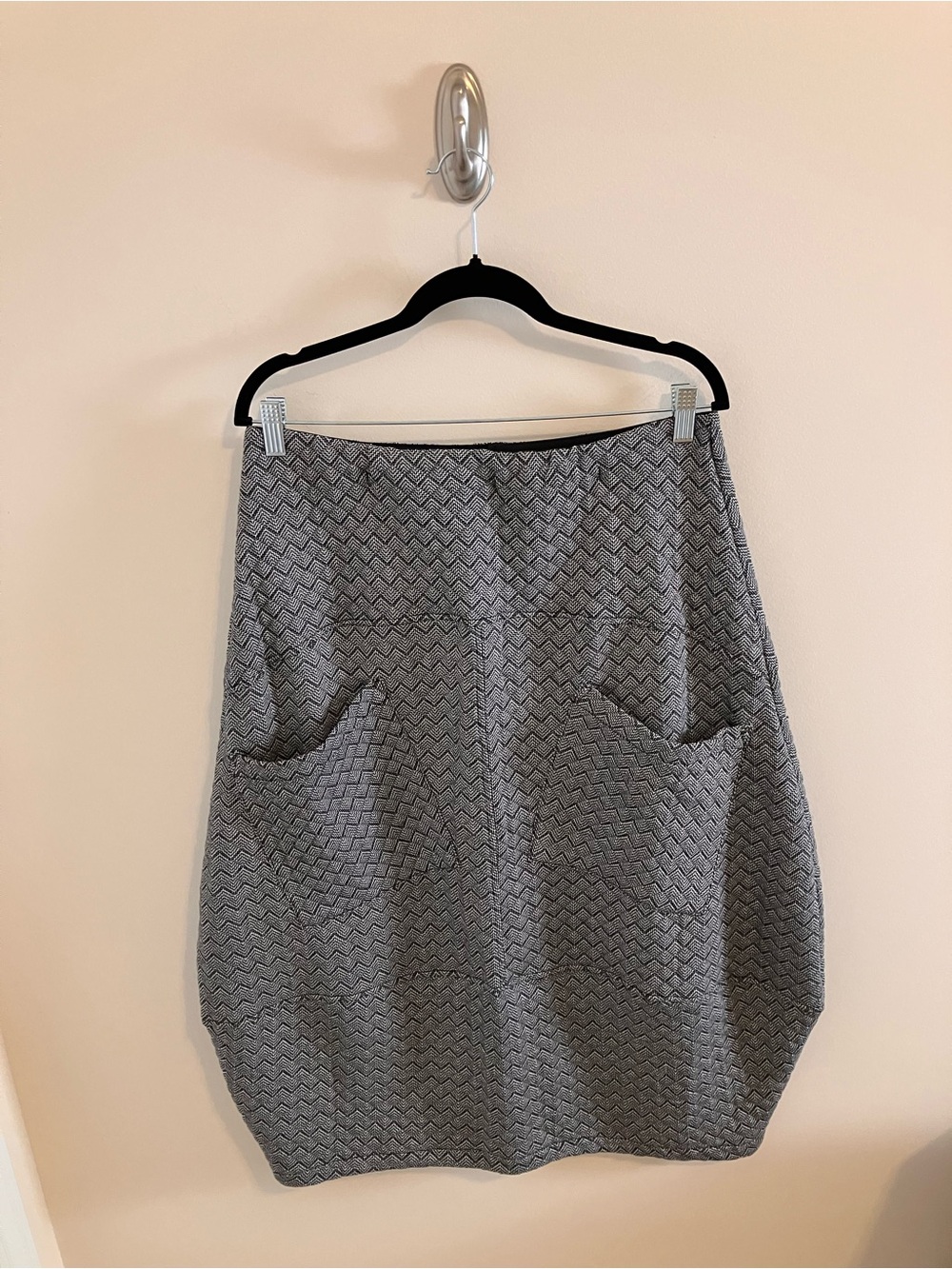 Alembika Barrel Skirt in Black/White Size 2 (8-10)